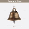 thumbnail image 2 of , 60 Pack Bronze Mini Jingle Bells Small Liberty Bell 26mm Craft Decorative Bell Xmas Tree Ornaments for Party Wind Chimes Holiday Decor DIY Craft, 2 of 5
