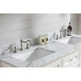 thumbnail image 2 of Ari Kitchen & Bath South Bay 61" Solid Wood Bathroom Vanity in White, 2 of 11