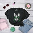 thumbnail image 4 of Womens Erin Go Bark T Shirt Funny Saint Patricks Day St Patty Clothes Dog Tee Womens Graphic Tees, 4 of 9