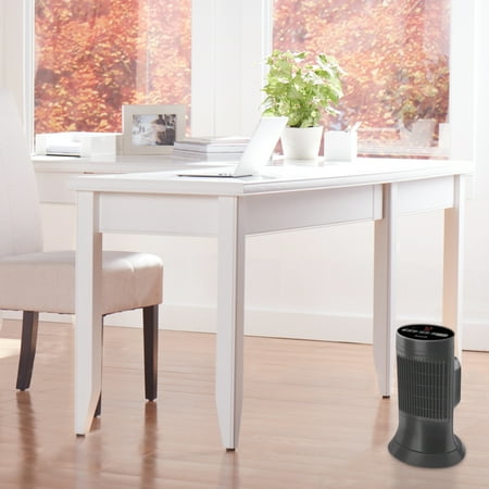 Honeywell - Ceramic Compact Tower Heater - Slate Gray