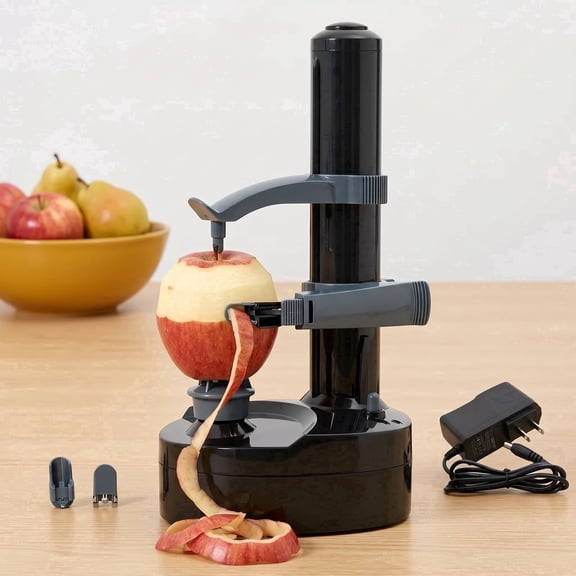 Electric Potato Peeler - Automatic Rotating, Peels Apples, Carrots & More