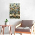 thumbnail image 6 of 16x24 inch Flower & Butterfly Oil Paintings On Canvas,Garden,Study,Florists Decor Wall Art Prints,Modern Style Flower & Butterfly Vintage Decoration Painting,Gift For Flower & Butterfly Lover, 6 of 6
