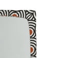thumbnail image 2 of Ambesonne Black Fitted Sheet, Abstract Retro Spirals, Twin Size, Charcoal Grey Orange, 2 of 2