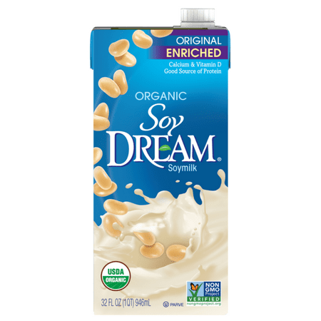 (2 Pack) SOY DREAM Enriched Original Organic Soymilk, 32 fl (Best Soya Milk Brands In India)