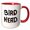 Red/White, variant on 3drose, Bird Nerd Pet Lovers, 15oz Two-tone Red Mug