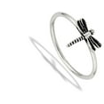 thumbnail image 4 of Simple Dragonfly Animal Ring .925 Sterling Silver Band Jewelry Female Male Unisex Size 4, 4 of 4
