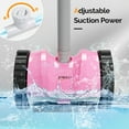 thumbnail image 4 of (2025 Upgrade) VINGLI Pool Vacuum Suction-Side Pool Cleaner Automatic Sweeper for Inground Swimming Pool,Powerful Suction to Climbs Walls,with 39.6ft Tangle Free Hose (Memory Blue&Gray), 4 of 18