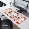 thumbnail image 2 of Long Mouse Pads for Desk,Halloween Cute Icons on Pink Pattern Desk Mats on Top Of Desks, Desk Mouse Pad Extra Large with 3mm Non-Slip Base and Stitched Edge for Gaming,Office,Work,Home 31.5"x11.8", 2 of 6