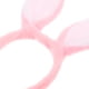 thumbnail image 4 of EeaseMX Diademas con orejas de conejo de peluche (rosa y blanco), 4 of 7