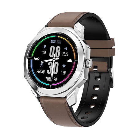 READ Smartwatch, 1.3 Inch Touchscreen Fitness Wristwatch, Fitness Tracker with Heart Rate Monitor, with Pedometer, Sleep Monitor, Stopwatch IP68 Waterproof Watch, for iOS and Android