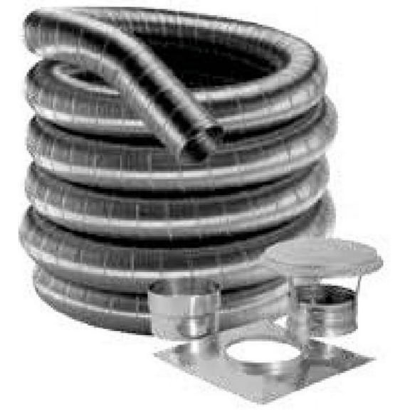 Duravent 6Dfa-35K 6" Inner Diameter - Silver