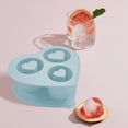thumbnail image 4 of onlyliua para Interior/Exterior Bandeja de Hielo 2024 con Tapa para 20-40 Vasos 3 Moldes de Hielo Huecos En Forma de Corazon para Tazas Bandejas de Hielo Grandes Reutilizables para Enfriar Cócteles W, 4 of 4