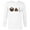 White, variant on Marvel Studios Deadpool & Wolverine Dogpool Dog Poo L Emoji- Long Sleeve T-Shirt for Men - Customized-Athletic Heather