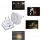 thumbnail image 2 of Lámpara LED automática de 2 piezas de luz nocturna de 0,5 W con sensor de movimiento PIR físico para habitación de niños, baño, entrada, escalera, pasillo y pasillo - Luz cálida, 2 of 5