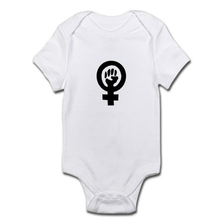 

CafePress - Feminist Fist - Feminist Pride Infant Bodysuit - Baby Light Bodysuit