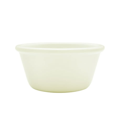

4 Oz 3 3/8 Bone Melamine Smooth Ramekin Melamine Pack of 6 6 packs