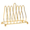 thumbnail image 1 of Gold Coaster Rack, Reusable Thick Gold Palette Rack  for Color Paints Palette, 1 of 7