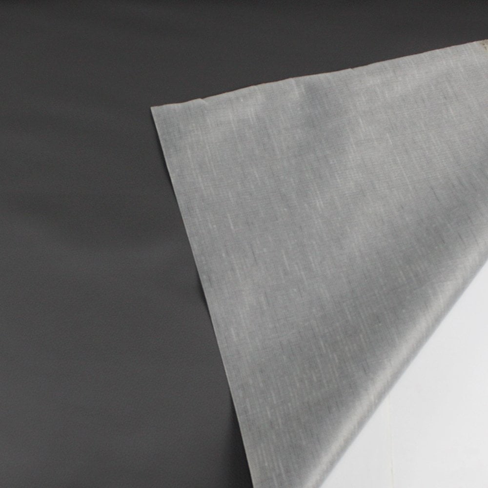 Premium Auto Car upholstery Vinyl PVC textile leather Gray Faux Leather Fabric Sheets warm&soft touch highly durable