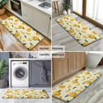 thumbnail image 6 of Yellow Lemon Fruit Slices White Pattern Kitchen Rug Mat,Kitchen Runner Rugs Non Skid Washable,Decorative Kitchen Floor Mats for Kitchen,Sink,Laundry,17"x47.2", 6 of 7