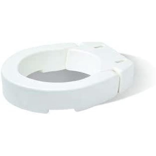 Hinged Toilet Seat Risers Round/Each