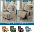 thumbnail image 6 of 100% Waterproof High Quality Recliner Chair Cover, Non Slip Recliner Covers for Recliner Chair with Pocket, Pet Scratch-Resistant Sofa Slipcover, Washable, for Office, Living Room, Home Decor, 6 of 8