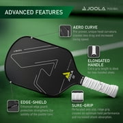 JOOLA Vision CGS 14mm Pickleball Paddle, Black, 7.8 oz.