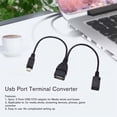 thumbnail image 2 of 2pcs USB Port Terminal Adapter OTG Cable Usb Port Terminal Converter For Media Stick Streaming Device Phone, 2 of 6