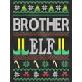 thumbnail image 2 of Tstars Boys Ugly Christmas Brother Elf Family Kids Gift Funny Holiday Shirts Xmas Gifts Youth Long Sleeve, 2 of 3