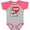 Heather and Hot Pink, variant on Inktastic I Love My Aunt Boys or Girls Baby Bodysuit