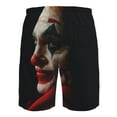 thumbnail image 6 of Joker Movie Men's Beach Shorts Swim Trunks Casual Quick Dry Board Shorts Swimwear with Mesh Lined and Pockets, 6 of 8
