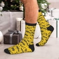 thumbnail image 7 of KLL Vintage Excavator Print Cool Socks Men's Women's Crew Socks Funny Crazy Novelty Stockings, 7 of 7