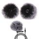 thumbnail image 3 of Dead Cat Microphone Windshield Furry Fur Windproof Muff Windscreen Cover For Dji Mic Windshield, 3 of 5