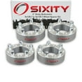thumbnail image 5 of Sixity Auto 4 pc 2" 5x139.7 Wheel Spacers - Pickup Truck SUV 1/2-20tpi 1.25in Studs Lugs, 5 of 5