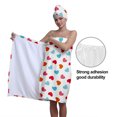 thumbnail image 5 of Colevkie Women 2 Pieces Absorbent Shower Skirt & Hair Drying Cap Bath Wrap Set Adjustable Soft Beach Towel Bath Towel Shower Cap Quick Drying Bathroom Sauna Spa Printed Hearts Pattern, 5 of 8