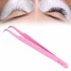 thumbnail image 1 of Pinzas para pestañas pinzas para pestañas postizas de acero inoxidable para extensión de pestañas color rosa ANGGREK  Otros, 1 of 8