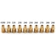 thumbnail image 6 of ZS 10pcs Motorbike Hex Type Main Jets For MIKUNI VM/TM/TMX Carburetor 200 210 220 230 240 250 260 270 280 290, 6 of 10
