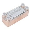 thumbnail image 3 of Enfriador de mosto casero, 20 placas Intercambiador de calor de placas de acero inoxidable de mosto casero Intercambiador de calor casero Tecnología de vanguardia, 3 of 8