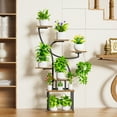 thumbnail image 2 of Plant Stand Indoor with Grow Light, 47" Corner Plant Stand for Indoor Plants, 7 Tiered Tall Plant Shelf Indoor Flower Stand Plant Rack, 2 of 5