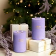 thumbnail image 2 of Goodpick Wisteria Scented Candle 2Wick,Home Decor Aromatherapy Jar Candle 22oz,120 Hours Burn, 2 of 7