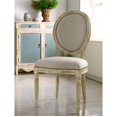 thumbnail image 2 of Baxton Studio Chaise de Salle à Manger Claire en Beige et Marron, 2 of 5