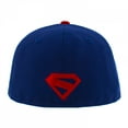 thumbnail image 5 of Superman Meteors Logo New Era 59Fifty Fitted Hat-7 3/8 Fitted, 5 of 6