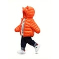 thumbnail image 3 of SXIMEE 6M-5T Winter Coats Puffer Padded Jacket for Toddler Boys Girls Kids Light Outwear Cute Bear Ears with Hoods, 3 of 10