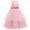 Pink, variant on Pejock 5-13 Years Kids Pageant Flower Girl Dress Little Girls Party Wedding Formal Dresses Toddler Girls Solid Color Flowers Embroidery Net Yarn Bowknot Birthday Party Flowers Gown Kids Dresses