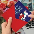 thumbnail image 4 of 1 Funny Christmas Card with Envelope - Believe In The Magic C7056XSG, 4 of 6