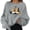Halloween sweatshirt A218 Grey, variant on FASHOFT Cute Halloween Sweatshirt for Women Ghost Graphic Oversized Sweater Long Sleeve Crew Neck Pullover Tops Fall Winter Casual Holiday Hoodie Beige M