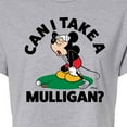 thumbnail image 3 of Disney - Can I Take A Mulligan - Juniors Cropped Cotton Blend T-Shirt, 3 of 5