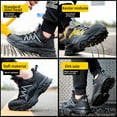thumbnail image 4 of OwnShoe Lightweight Steel Toe Shoes for Men Women Safety Shoes Breathable Work Sneakers Industrial Boots, 4 of 7
