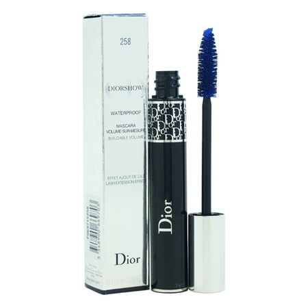 DiorShow Waterproof Backstage Makeup Mascara - # 258 Azur Blue by Christian Dior for Women - 0.38 oz