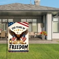 thumbnail image 3 of Amhnf 250 Years Of Freedom American Eagle Flag With Lantern And Usa Flags 1776 2026 For Home Outdoor Garden Yard Decor 12x18 inch, 3 of 5