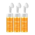thumbnail image 3 of Pisexur Belleza Maquillaje Limpiador facial hidratante de cúrcuma (3 unidades), reduce los poros, refresca, aclara las manchas, unifica el tono y da luminosidad (300 ml).para mujeres y hombres, 3 of 9
